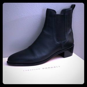 NIB Loeffler Randall- Black Carmen Chelsea boots